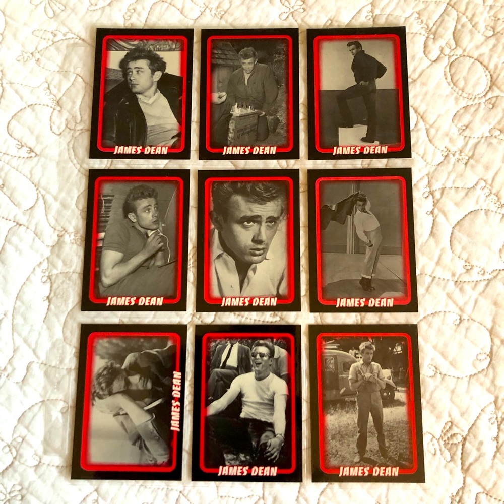 1992 James Dean trading Card Collection